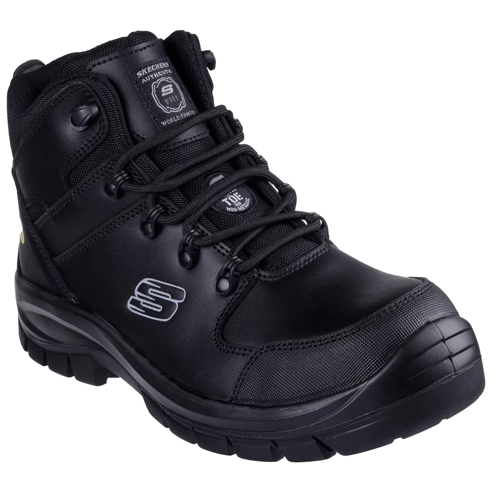 Men's skechers work boots with memory foam hotsell