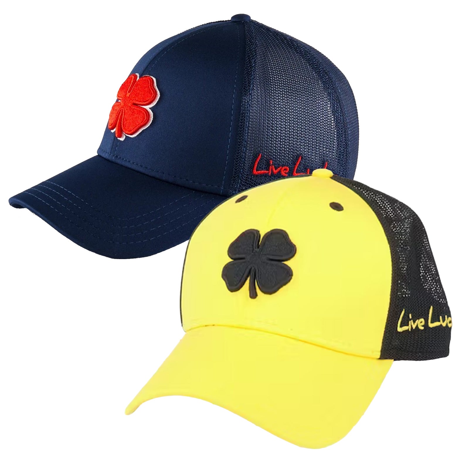 Black clover mesh hats deals