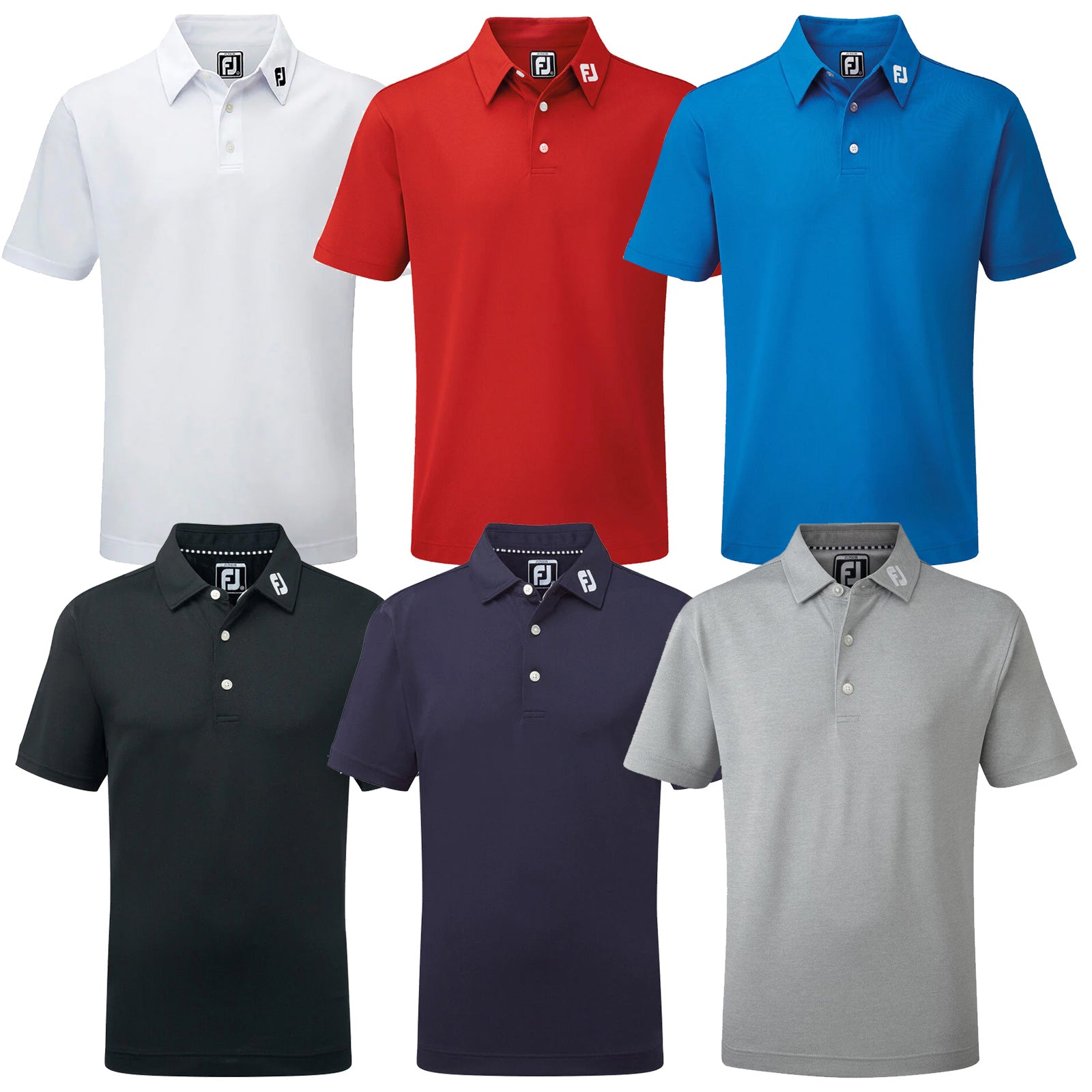 FootJoy Junior Stretch Pique Polo Shirt More Sports