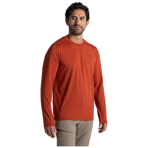 Craghoppers Mens NosiLife Abel Long Sleeve T-Shirt