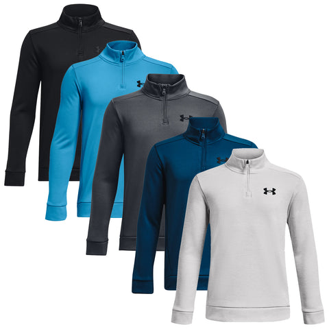 Under Armour Junior Boys Armour Fleece Half Zip