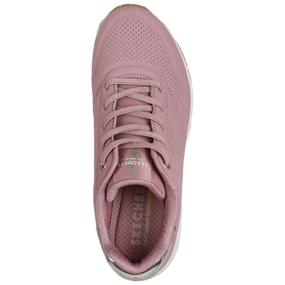 Skechers Ladies Uno Shimmer Away Trainers