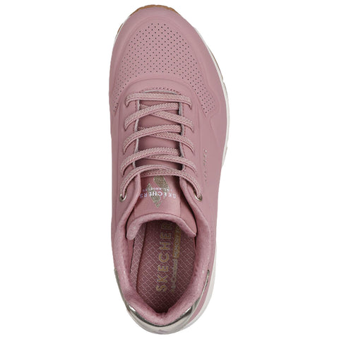 Skechers Ladies Uno Shimmer Away Trainers