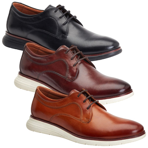 Base London Mens Wing Derby Shoes