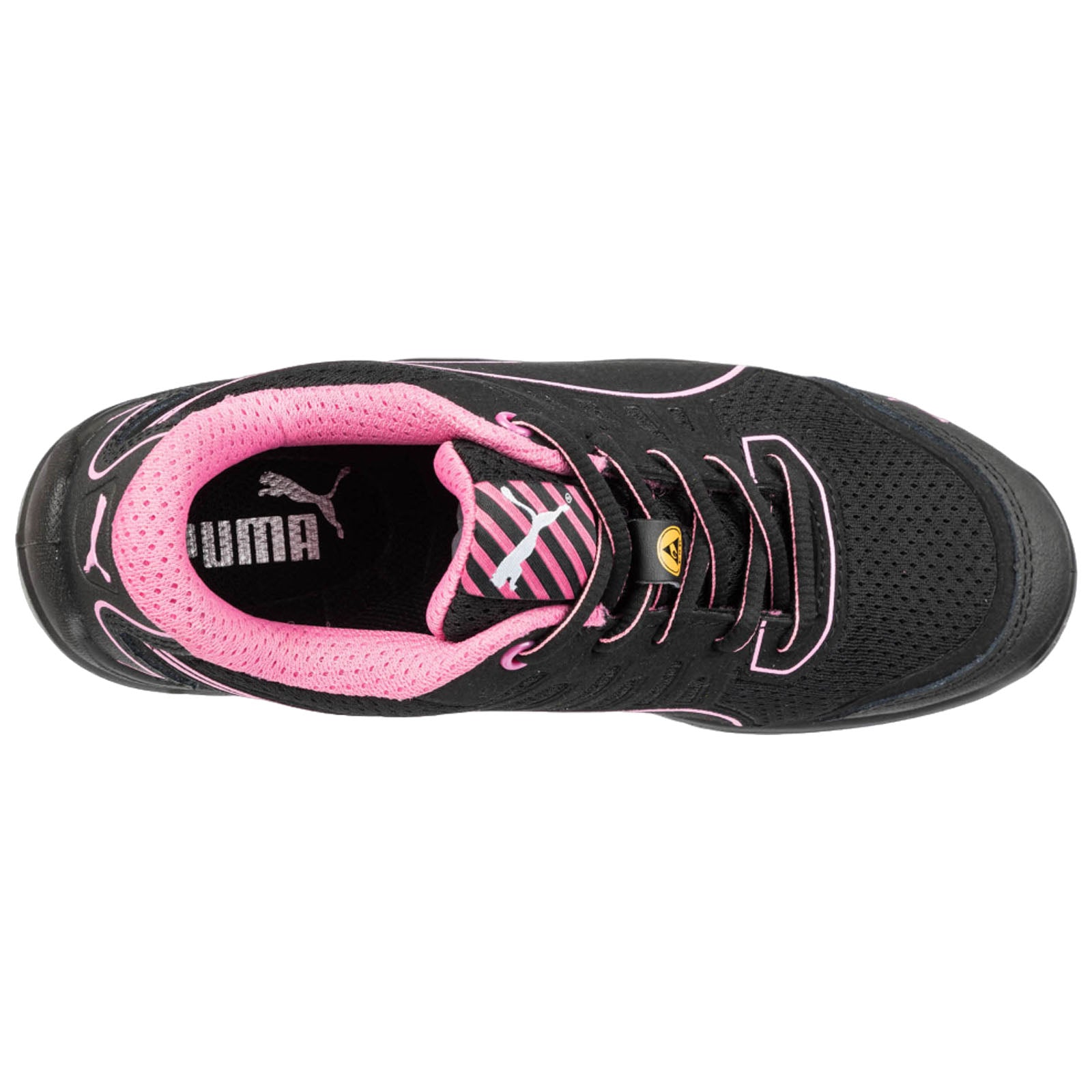 Pink puma safety shoes best sale