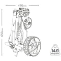 2025 Motocaddy M7 REMOTE GPS Electric Golf Trolley