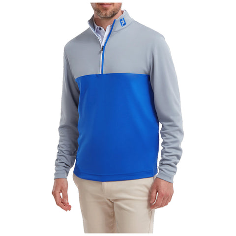 FootJoy Mens Colour Block Chill-Out Half Zip Top Small