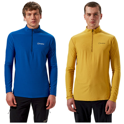 Berghaus Mens 24/7 Half Zip Base Layer