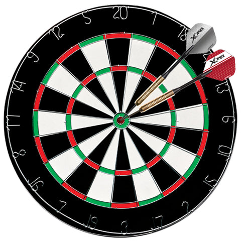 XQ Max 2cm Flocked Dartboard Set