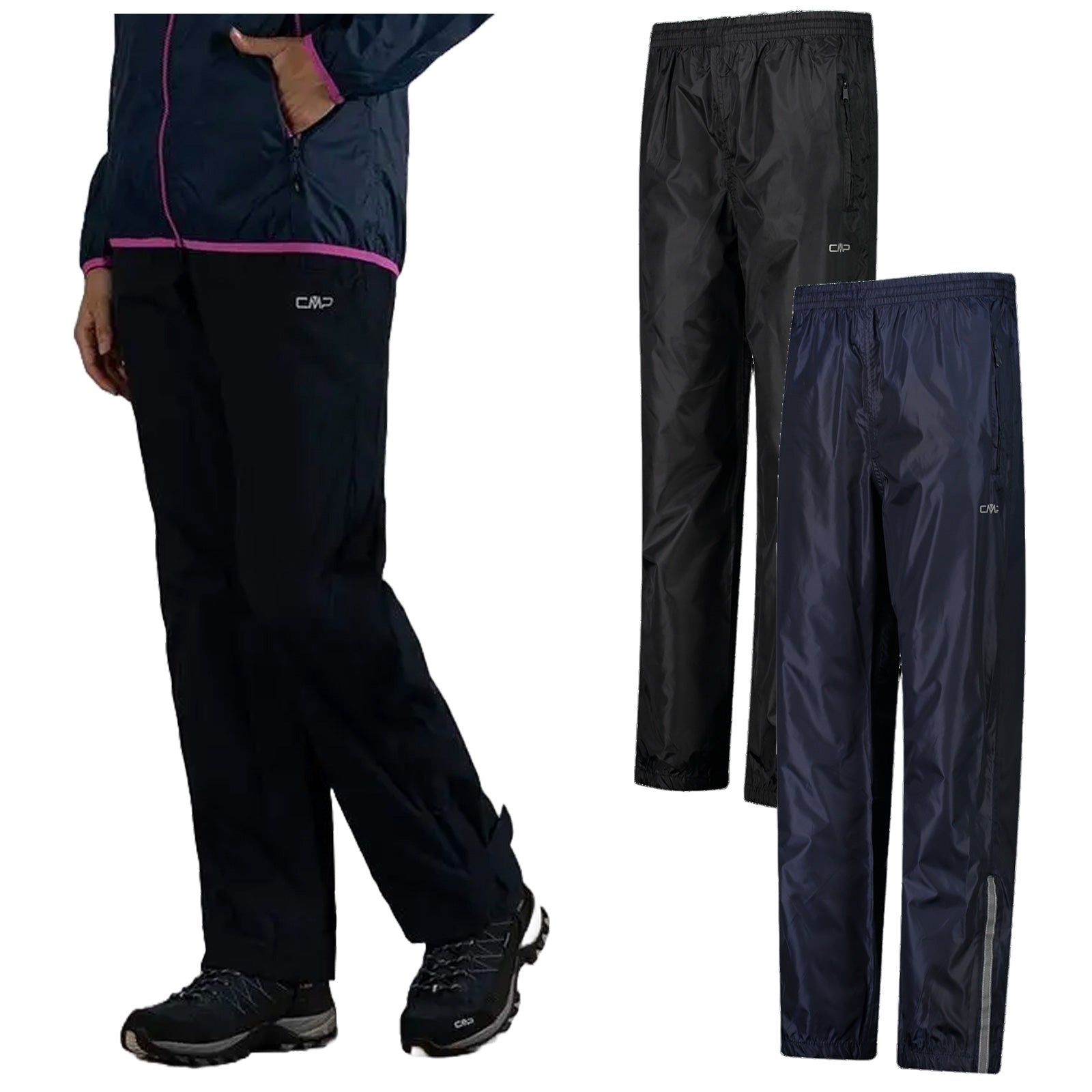 CMP Ladies Packable Waterproof Trousers 3X96436