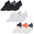 Under Armour ArmourDry Run Lite No Show Tab Socks (3 Pairs)