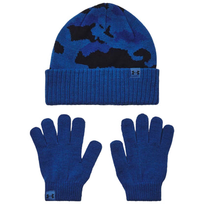 Under Armour Junior Beanie Hat & Glove Set