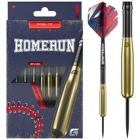 GOAT Homerun Steel Tip Brass Darts