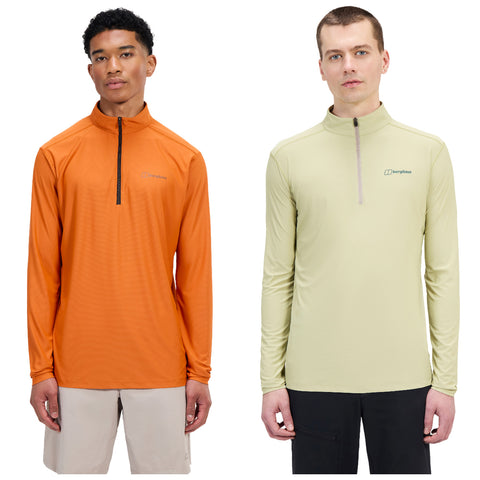 2025 Berghaus Mens 24/7 Half Zip Base Layer