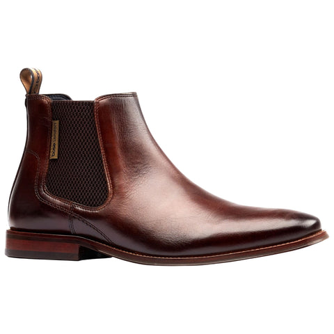 Base London Mens Sikes Leather Chelsea Boots