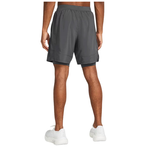 Under Armour Mens Launch 2-in-1 7" Shorts