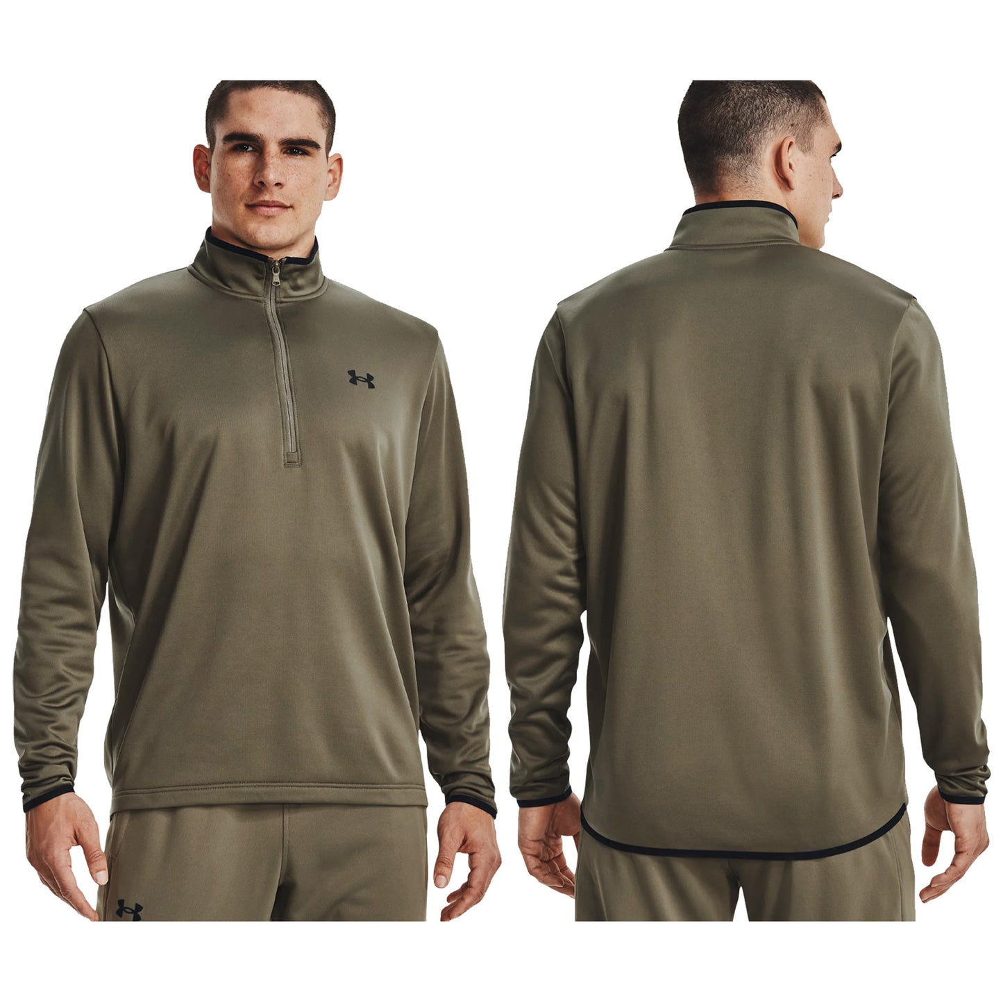 Under Armour Mens Armour Fleece Half Zip 1357145