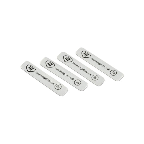 Masters Golf Club Lead Weight Stick-On Strips