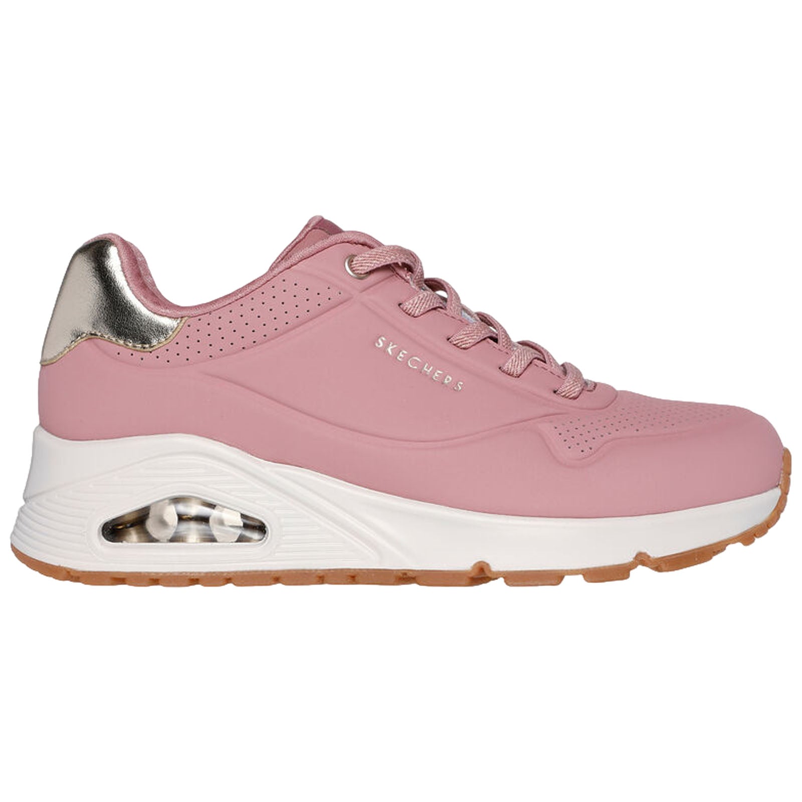 Skechers Ladies Uno Shimmer Away Trainers