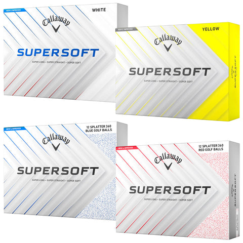 2025 Callaway Supersoft Golf Balls