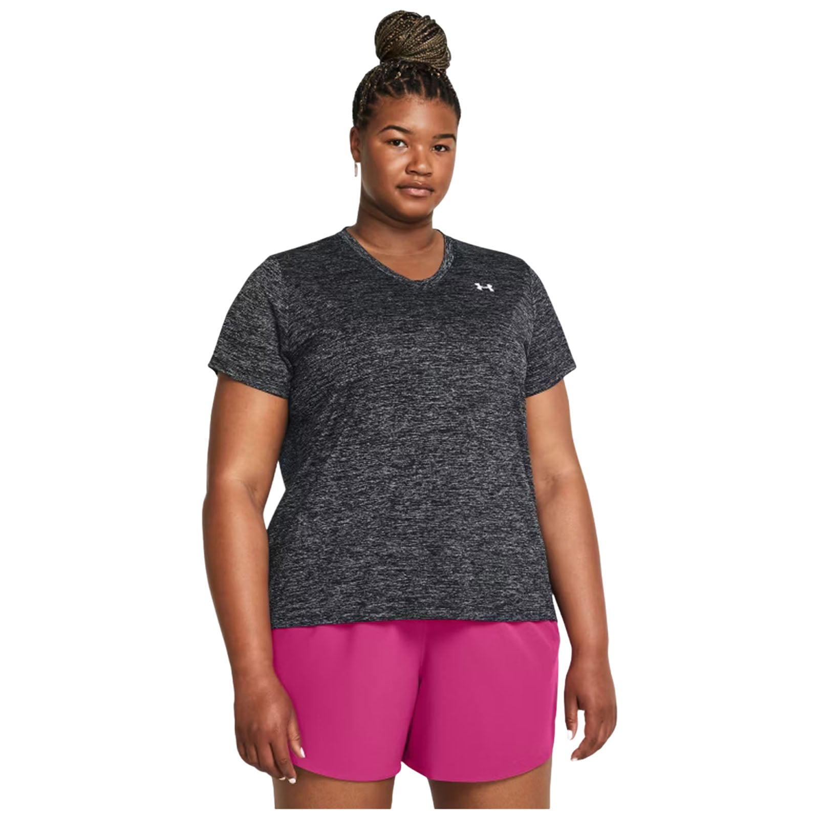 Under Armour Ladies Plus Size Tech Twist T Shirt More Sports