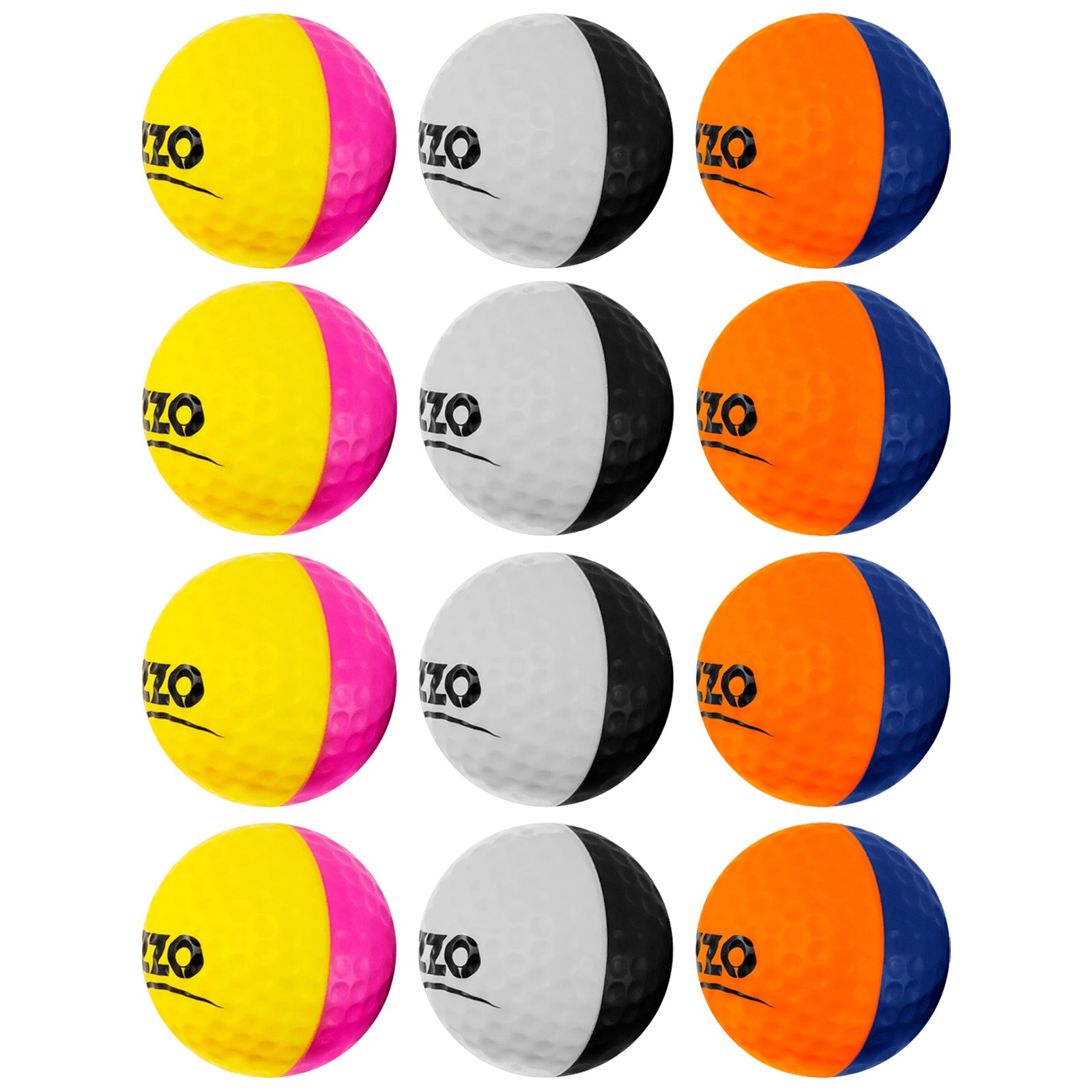 Izzo Golf Tru Spin Foam Practice Balls A10083