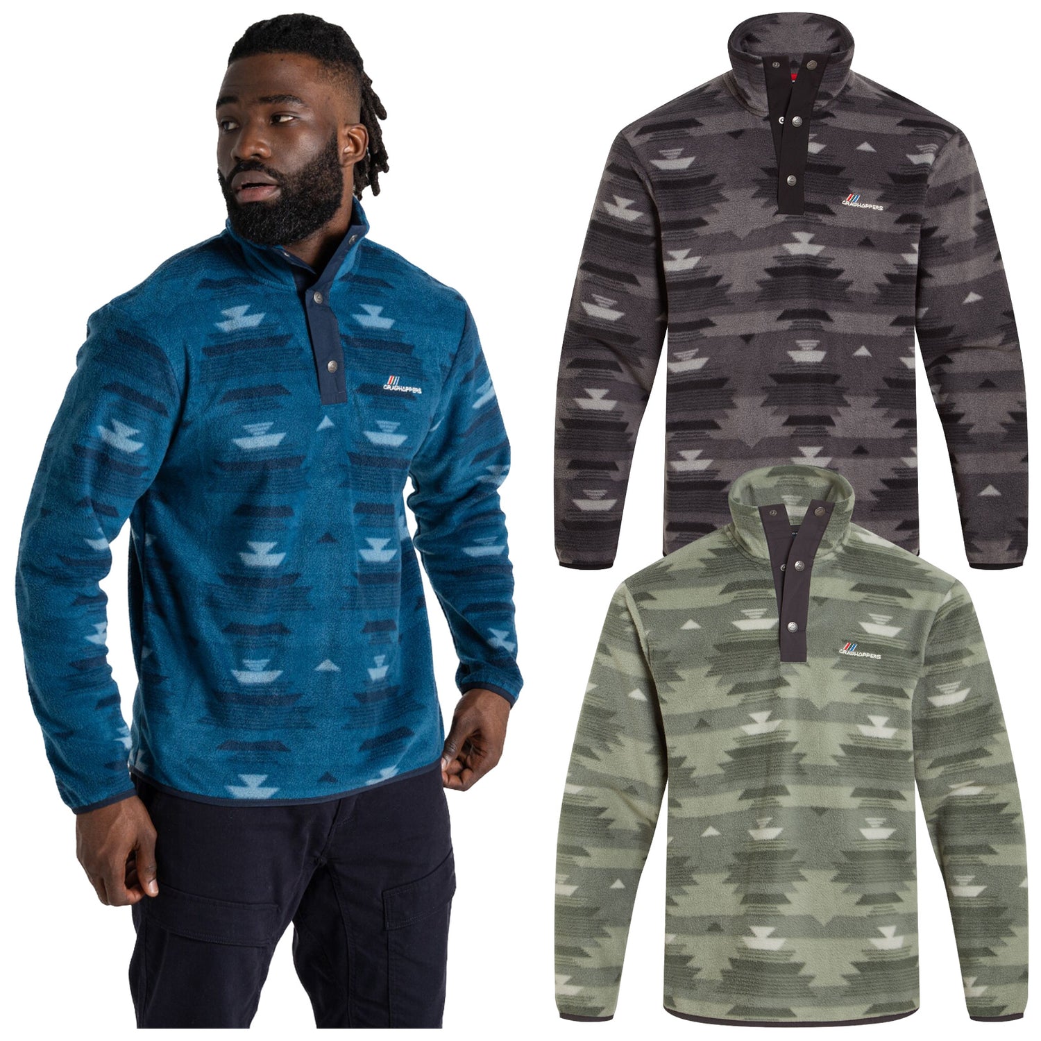 Craghoppers Mens Dewlish Overhead Fleece CMA1400