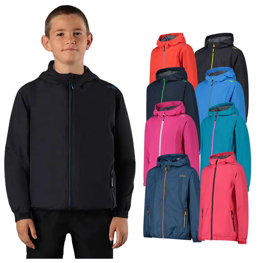 CMP Junior Packable Breathable Waterproof Jacket 39X7984