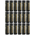 A grid of cylindrical containers labeled Wilson features prominently. Each container stands upright, displaying a dark color with gold lettering. The scene conveys a sense of organization and product presentation.