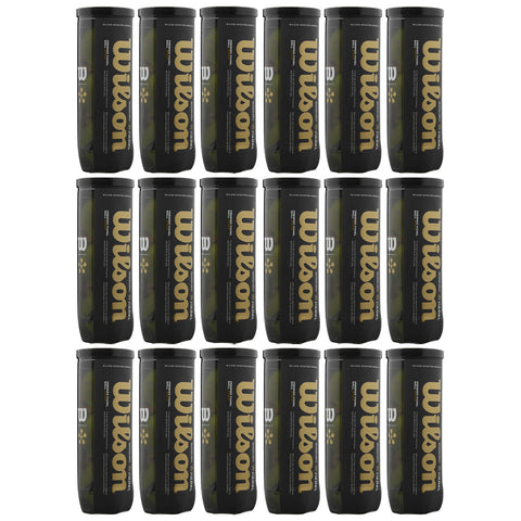 A grid of cylindrical containers labeled Wilson features prominently. Each container stands upright, displaying a dark color with gold lettering. The scene conveys a sense of organization and product presentation.