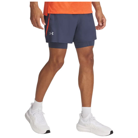 Under Armour Mens Launch 2-in-1 5" Shorts