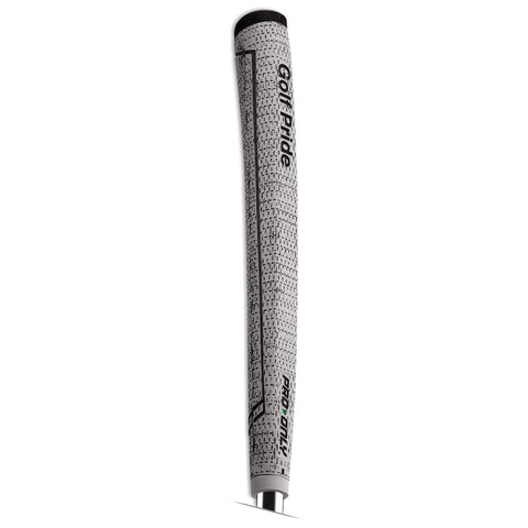 A golf club grip designed for improved handling features a textured surface for better traction with the brand name Golf Pride prominently displayed alongside the words Pro Only.