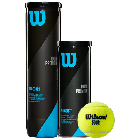 Wilson Tour Premier All Court Tennis Balls