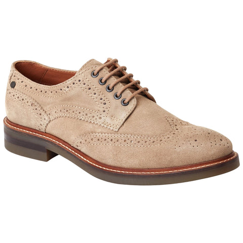 Base London Mens Hatfield Suede Brogue Shoes