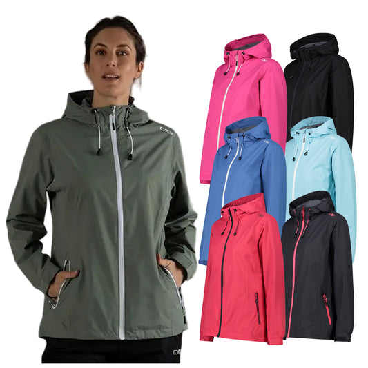 CMP Ladies Packable Breathable Waterproof Jacket 39X6636