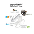 Rouchette Ladies Clean Lady Clogs