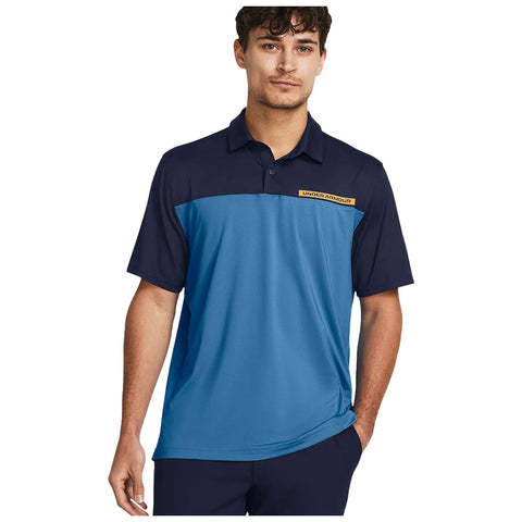 Under Armour Mens T2G Colour Block Polo