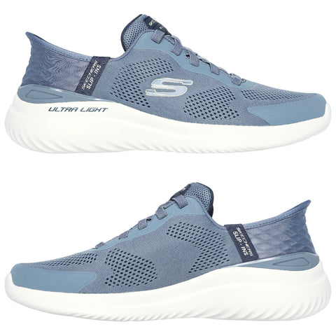 Skechers Mens Bounder 2.0 Emerged Slip-Ins Trainers