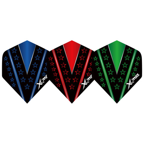 XQ Max Dart Flights - Stars