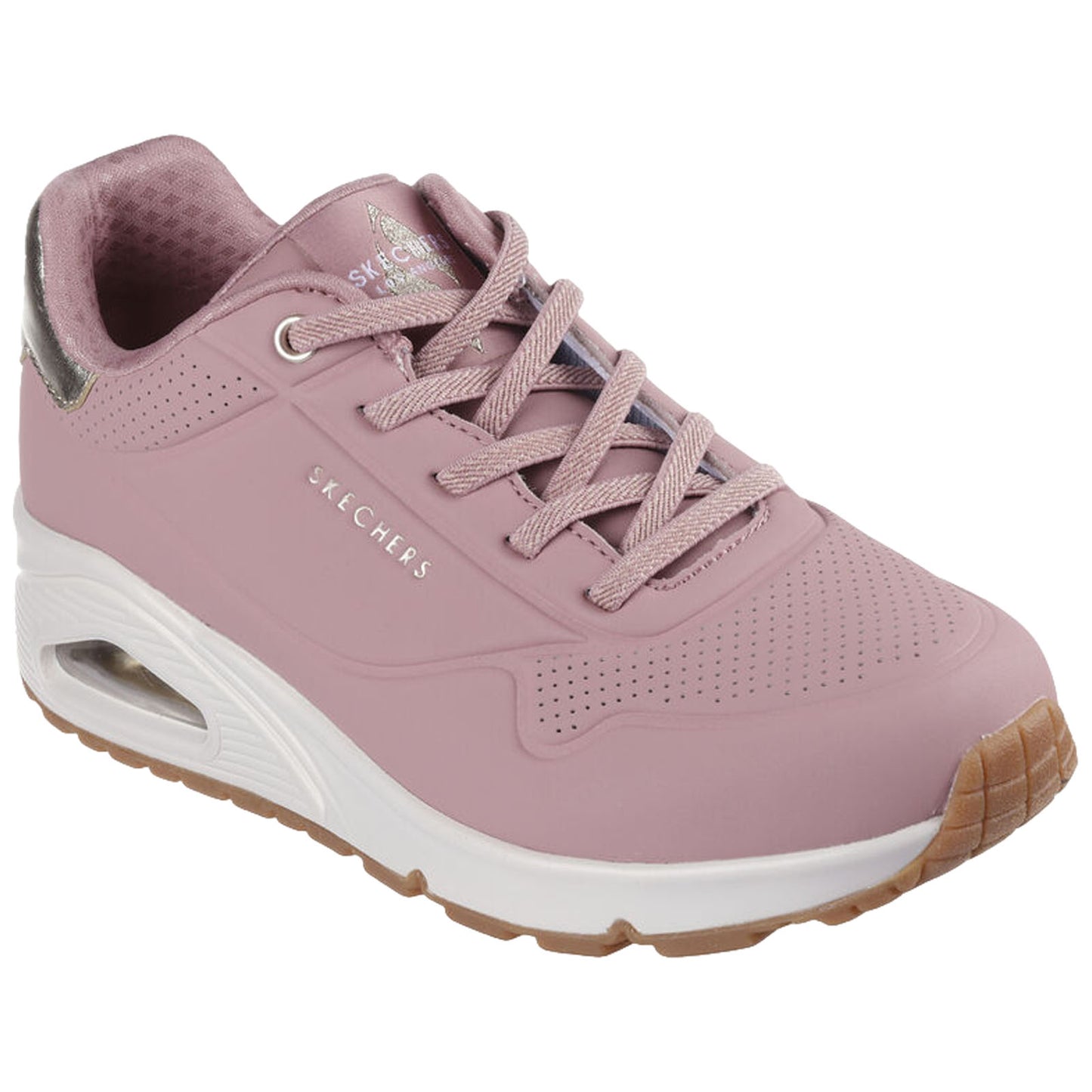 Skechers Ladies Uno Shimmer Away Trainers