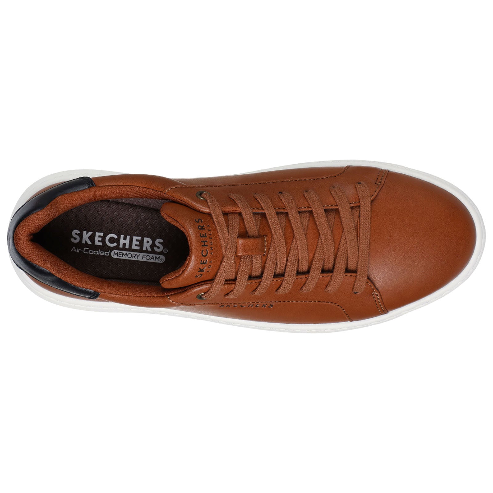 Sketchers leather sneakers deals