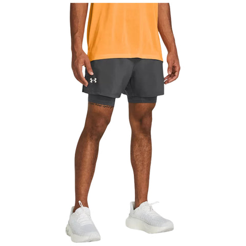 Under Armour Mens Launch 2-in-1 5" Shorts