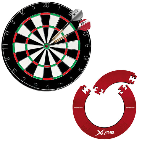 XQ Max 2cm Flocked Dartboard Set