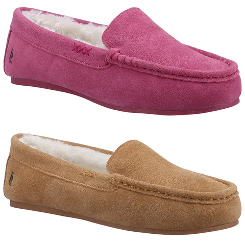 Hush Puppies Ladies Annie Mocassin Slippers