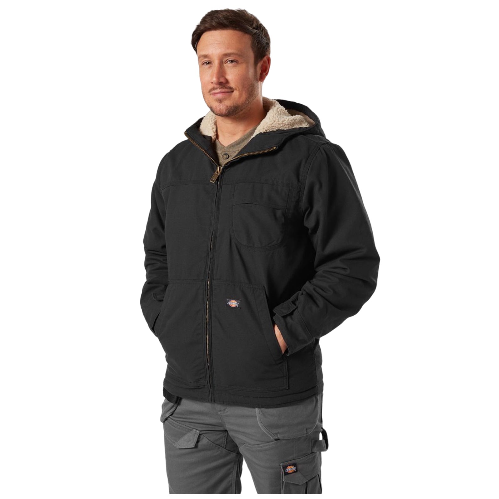 Dickies Sherpa Lined Duck Jacket More Sports