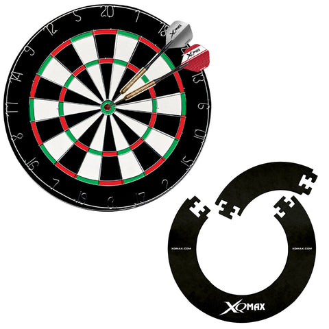 XQ Max 2cm Flocked Dartboard Set