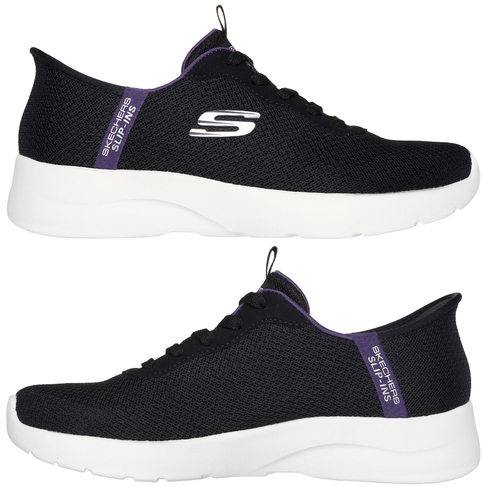 Skechers slide on tennis shoes online