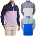 FootJoy Mens Colour Block Chill-Out Half Zip Top