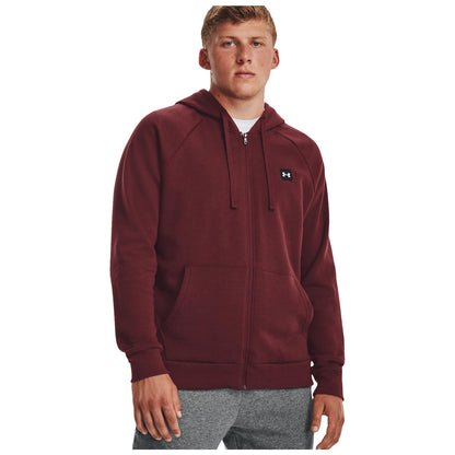 Under Armour Mens Rival Fleece Full Zip Hoodie