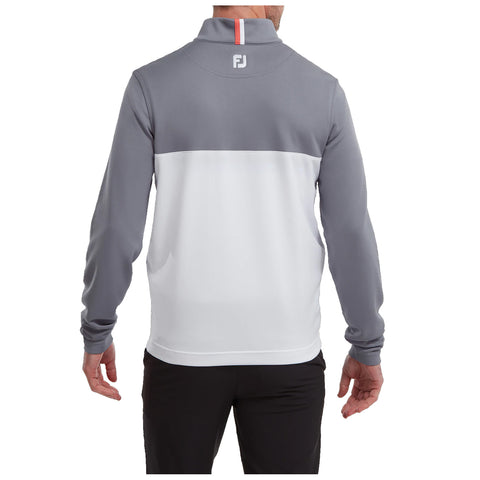 FootJoy Mens Colour Block Chill-Out Half Zip Top